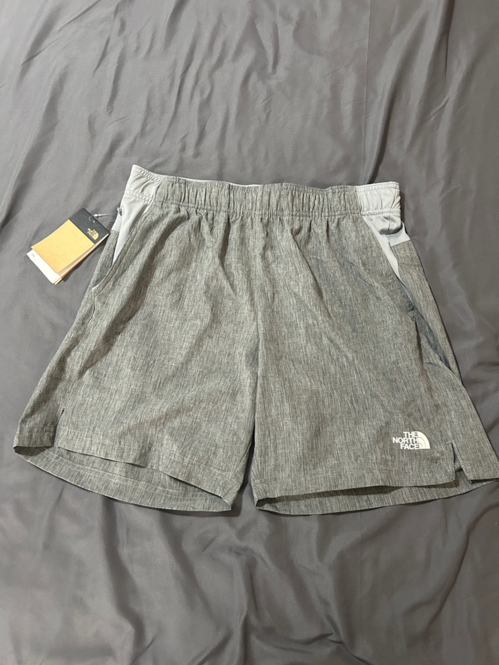 The North Face Men’s Light Grey Athletic Shorts